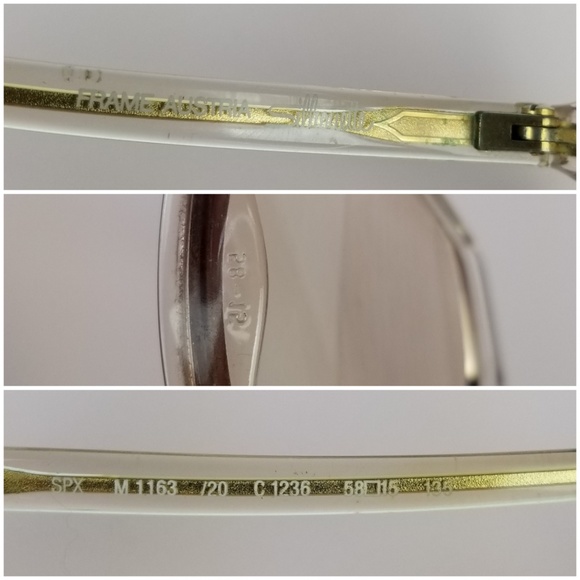 Vintage Silhouette Oversized Eyeglasses - Picture 6 of 8